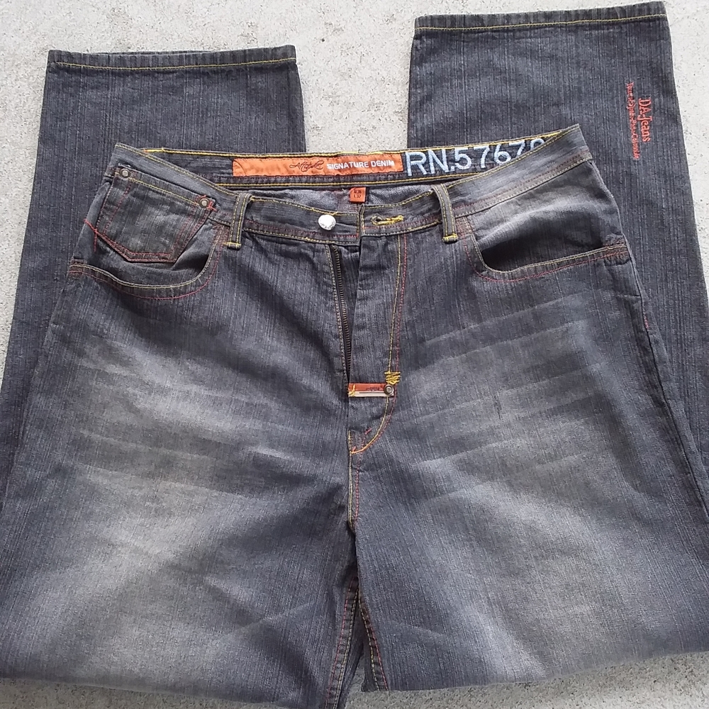 Men's attitude jeans
